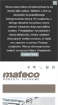 Mobile Screenshot of mateco.pl